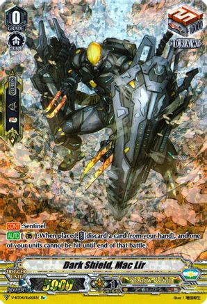 Image of Dark Shield, Mac Lir (VILEST! DELETOR)