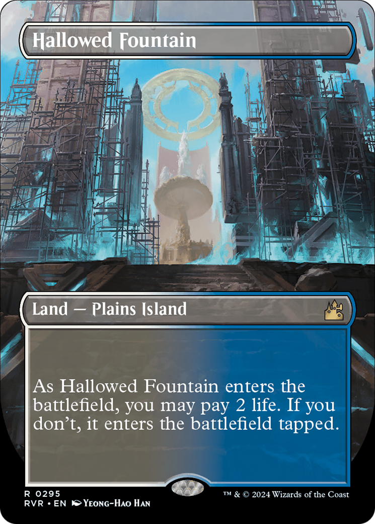 Image of Hallowed Fountain (Borderless) [Ravnica Remastered]