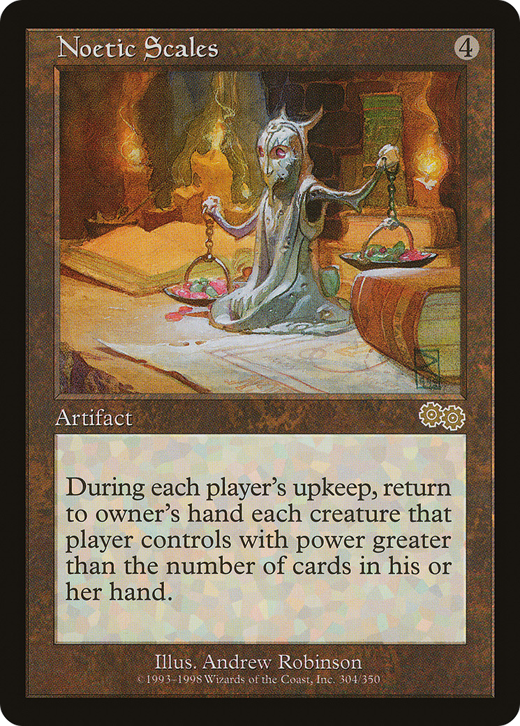 Image of Noetic Scales [Urza's Saga]