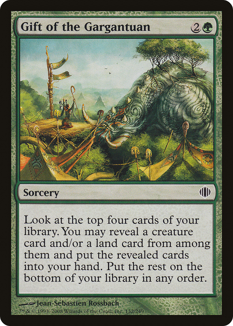 Image of Gift of the Gargantuan [Shards of Alara]