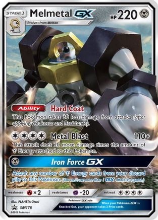 Image of Melmetal GX (SM178) [Sun & Moon: Black Star Promos]