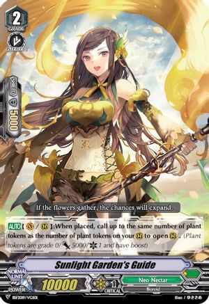 Image of Sunlight Garden's Guide (Spring Fest 2019) (BUSHIROAD EVENT CARDS)