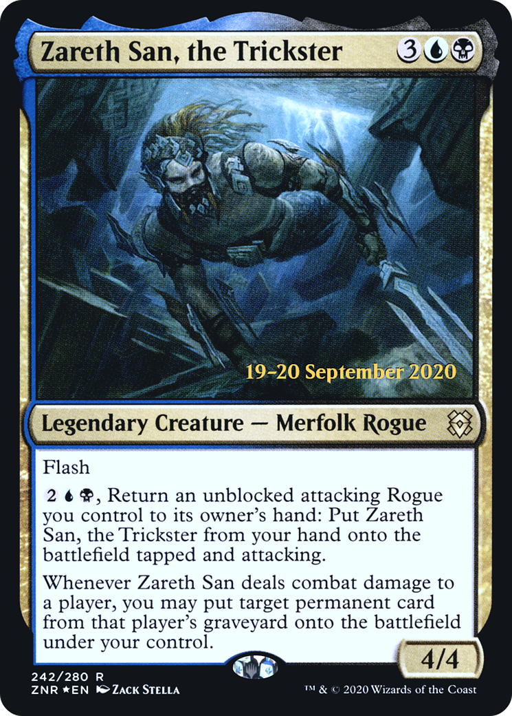 Image of Zareth San, the Trickster [Zendikar Rising Prerelease Promos]