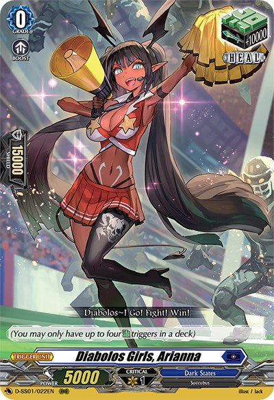 Image of Diabolos Girls, Arianna (D-SS01/022EN) [Festival Collection 2021]