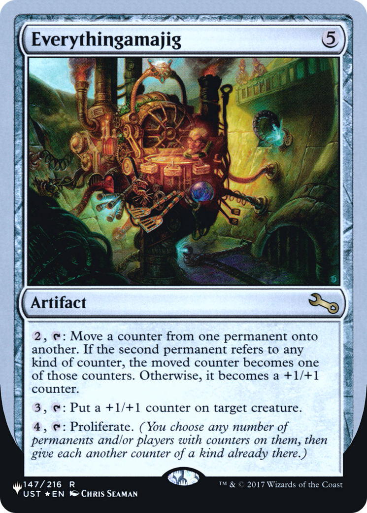 Image of Everythingamajig (Counter) (Unfinity Foil Edition) [The List]