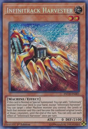 Image of Infinitrack Harvester [INCH-EN001] Secret Rare