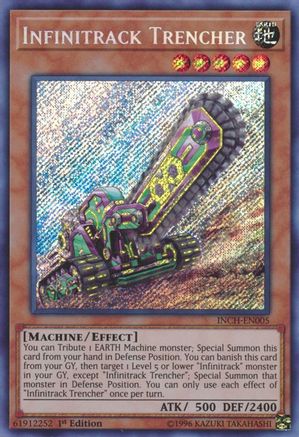 Image of Infinitrack Trencher [INCH-EN005] Secret Rare