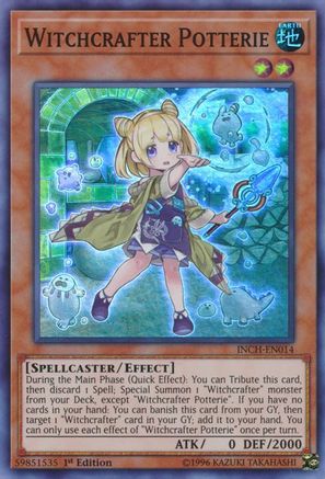 Image of Witchcrafter Potterie [INCH-EN014] Super Rare