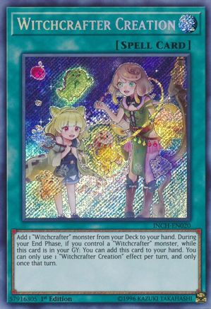 Image of Witchcrafter Creation [INCH-EN020] Secret Rare