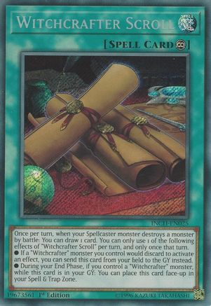 Image of Witchcrafter Scroll [INCH-EN025] Secret Rare
