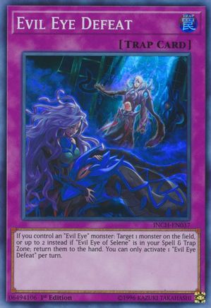 Image of Evil Eye Defeat [INCH-EN037] Super Rare
