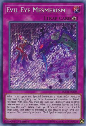 Image of Evil Eye Mesmerism [INCH-EN038] Secret Rare