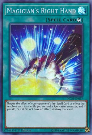 Image of Magician's Right Hand [INCH-EN057] Super Rare
