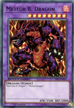 Image of Meteor B. Dragon [SBLS-EN013] Super Rare