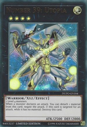 Image of Number 39: Utopia [DUPO-EN104] Ultra Rare