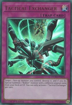 Image of Tactical Exchanger [DUPO-EN026] Ultra Rare