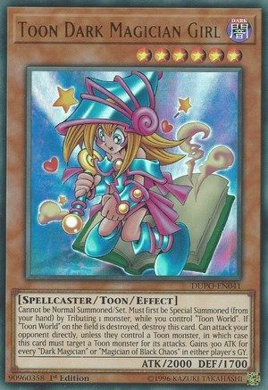 Image of Toon Dark Magician Girl [DUPO-EN041] Ultra Rare