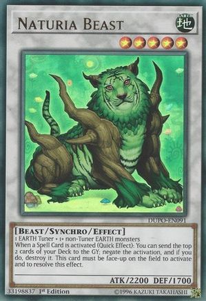 Image of Naturia Beast [DUPO-EN091] Ultra Rare