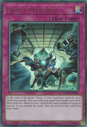 Image of Evenly Matched [DUPO-EN099] Ultra Rare