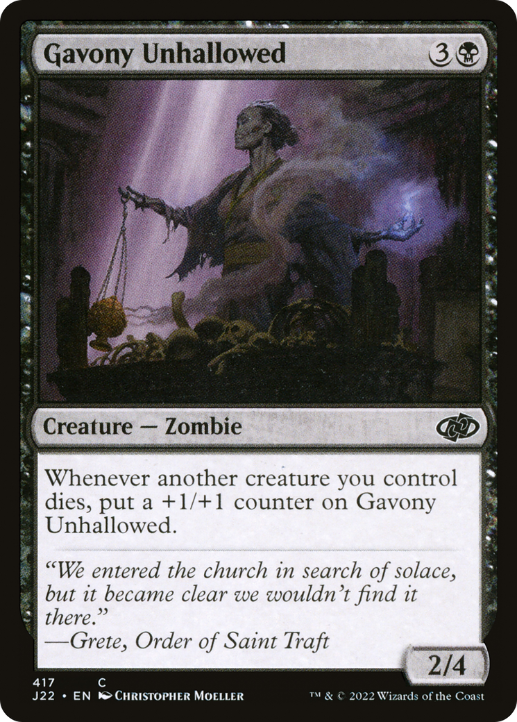 Image of Gavony Unhallowed [Jumpstart 2022]