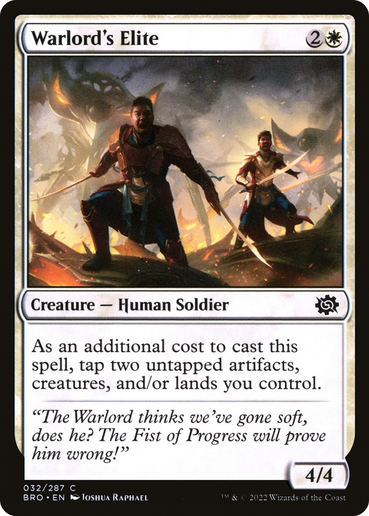 Image of Warlord's Elite [The Brothers' War]
