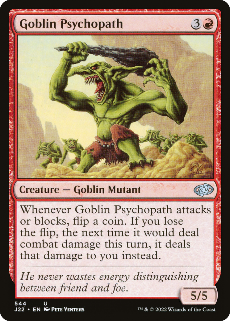 Image of Goblin Psychopath [Jumpstart 2022]