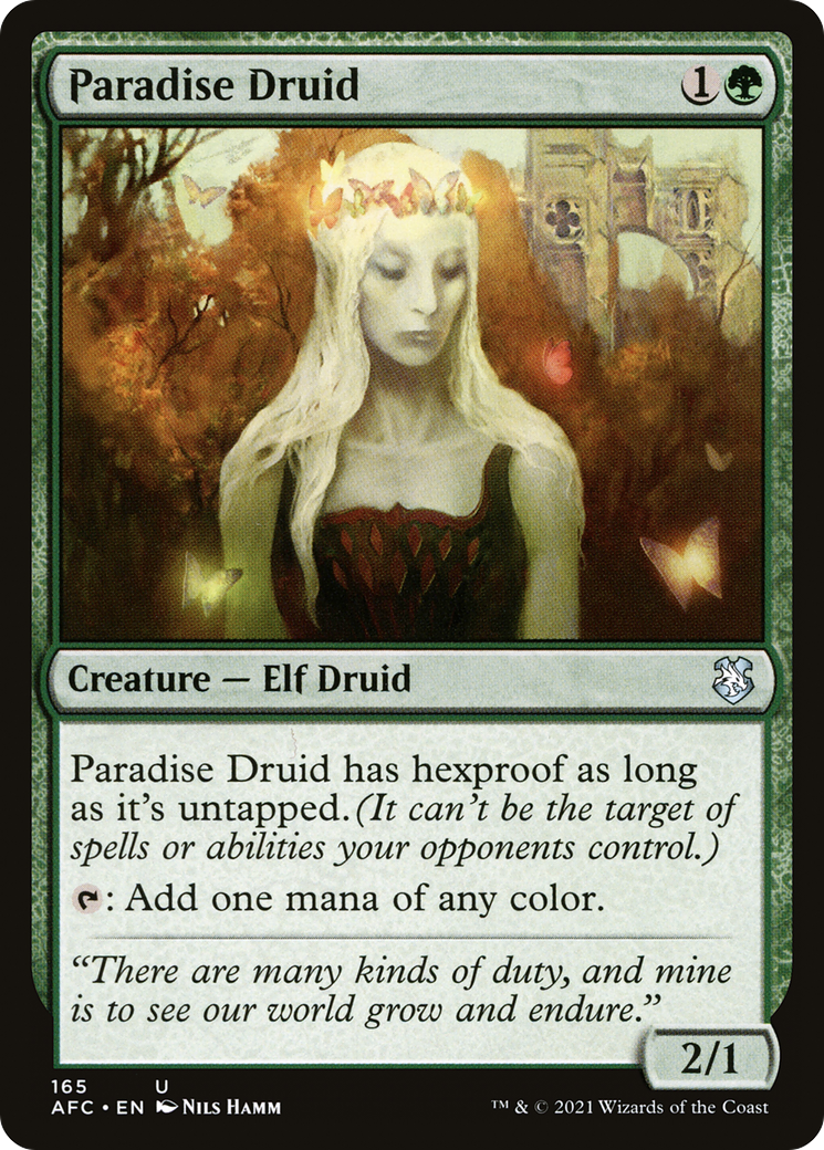 Image of Paradise Druid [Dungeons & Dragons: Adventures in the Forgotten Realms Commander]