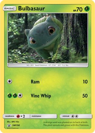 Image of Bulbasaur (SM198) [Sun & Moon: Black Star Promos]