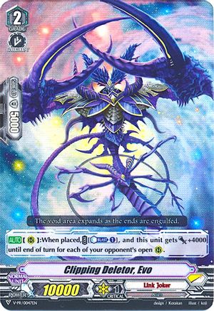 Clipping Deletor, Evo (V PROMO CARDS)