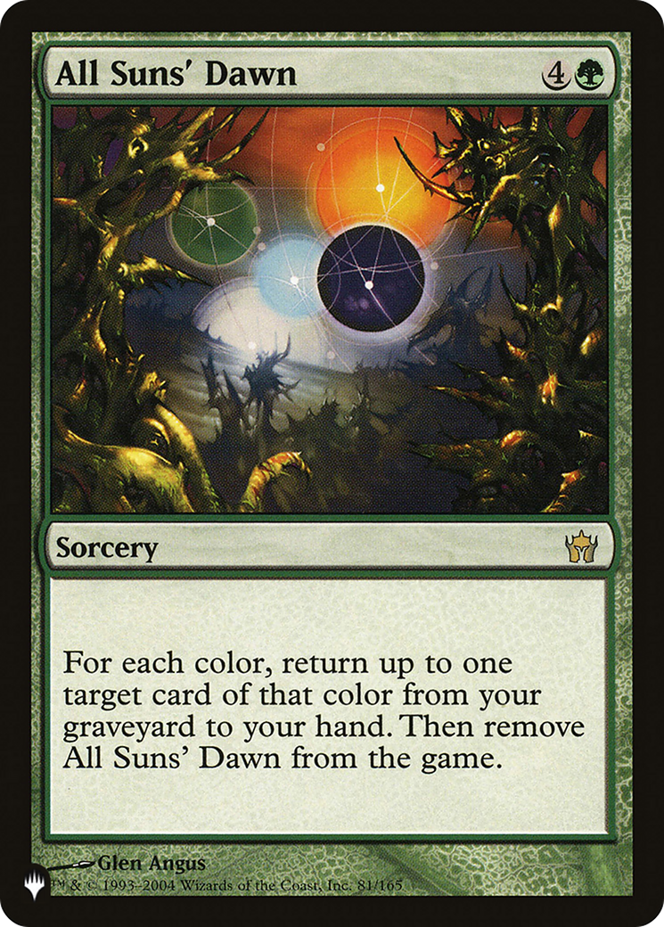 Image of All Suns' Dawn [The List]