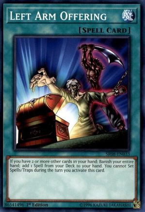 Image of Left Arm Offering [SR08-EN033] Common