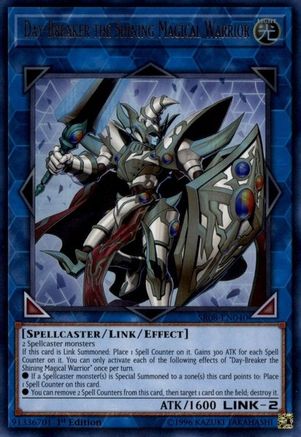 Image of Day-Breaker the Shining Magical Warrior [SR08-EN040] Ultra Rare