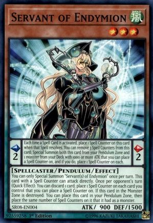 Image of Servant of Endymion [SR08-EN004] Common