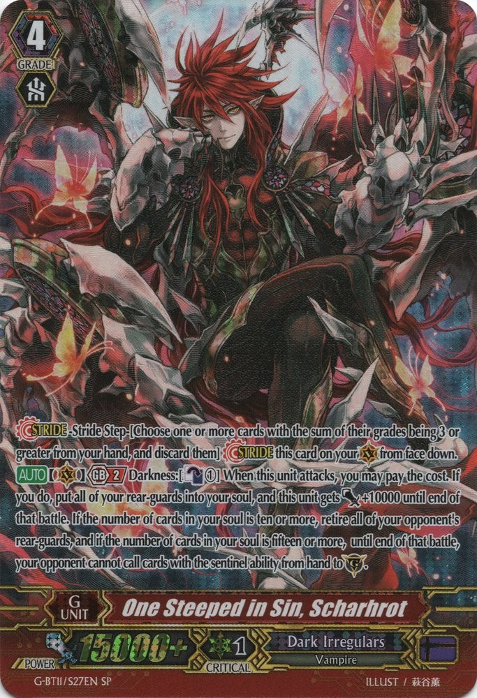 Image of One Steeped in Sin, Scharhrot (G-BT11/S27EN) [Demonic Advent]