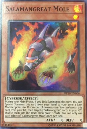 Image of Salamangreat Mole [OP10-EN006] Super Rare