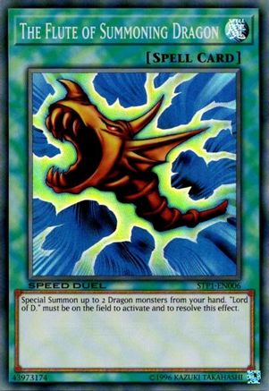 Image of The Flute of Summoning Dragon [STP1-EN006] Super Rare