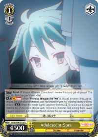 Image of Adolescent Sora (NGL/S58-E010 U) [No Game No Life]