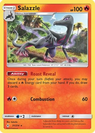 Image of Salazzle (31/214) [Sun & Moon: Unbroken Bonds]