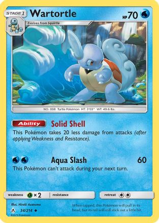 Image of Wartortle (34/214) [Sun & Moon: Unbroken Bonds]