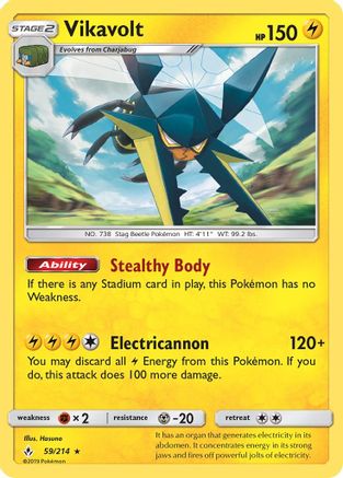 Image of Vikavolt (59/214) [Sun & Moon: Unbroken Bonds]