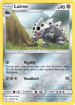 Image of Lairon (124/214) [Sun & Moon: Unbroken Bonds]