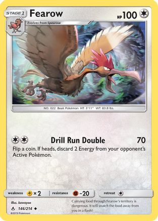 Image of Fearow (146/214) [Sun & Moon: Unbroken Bonds]