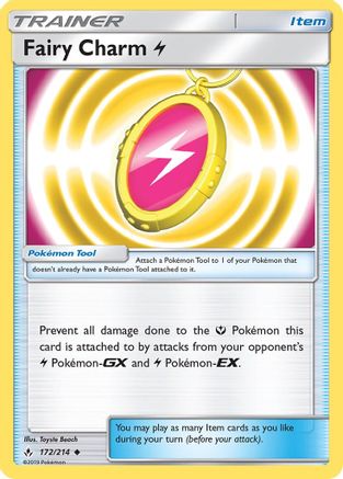Image of Fairy Charm Lightning (172/214) [Sun & Moon: Unbroken Bonds]