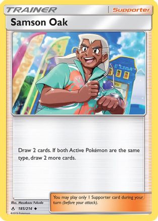 Image of Samson Oak (185/214) [Sun & Moon: Unbroken Bonds]