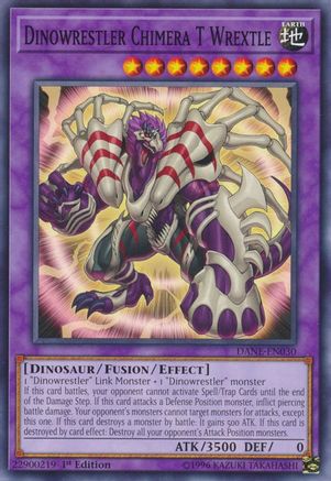 Image of Dinowrestler Chimera T Wrextle [DANE-EN030] Common