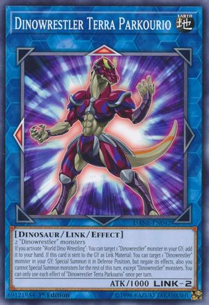 Image of Dinowrestler Terra Parkourio [DANE-EN042] Common