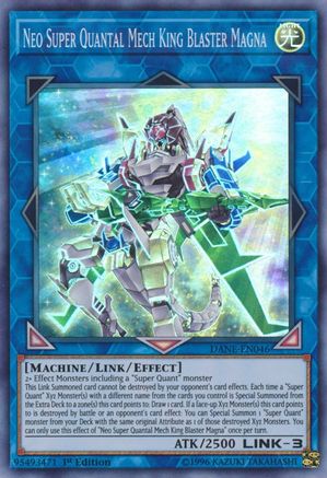 Image of Neo Super Quantal Mech King Blaster Magna [DANE-EN046] Super Rare