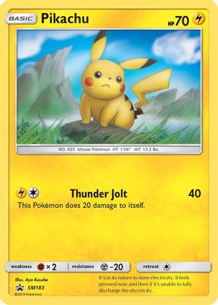 Image of Pikachu (SM183) [Sun & Moon: Black Star Promos]