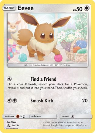 Image of Eevee (SM184) [Sun & Moon: Black Star Promos]