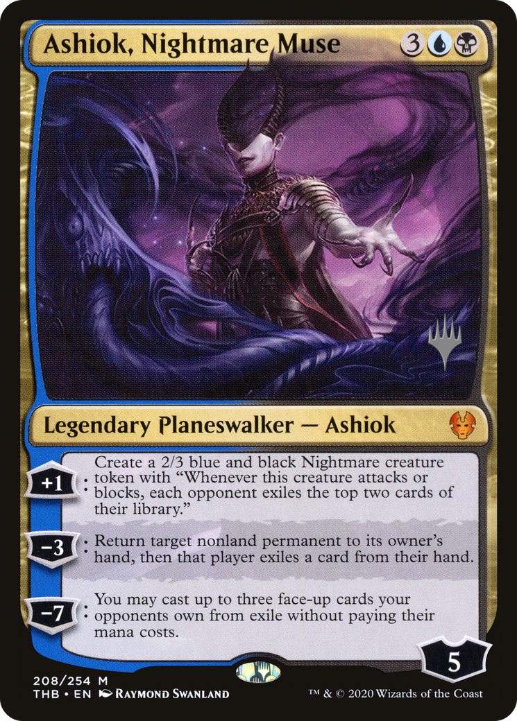 Image of Ashiok, Nightmare Muse (Promo Pack) [Theros Beyond Death Promos]